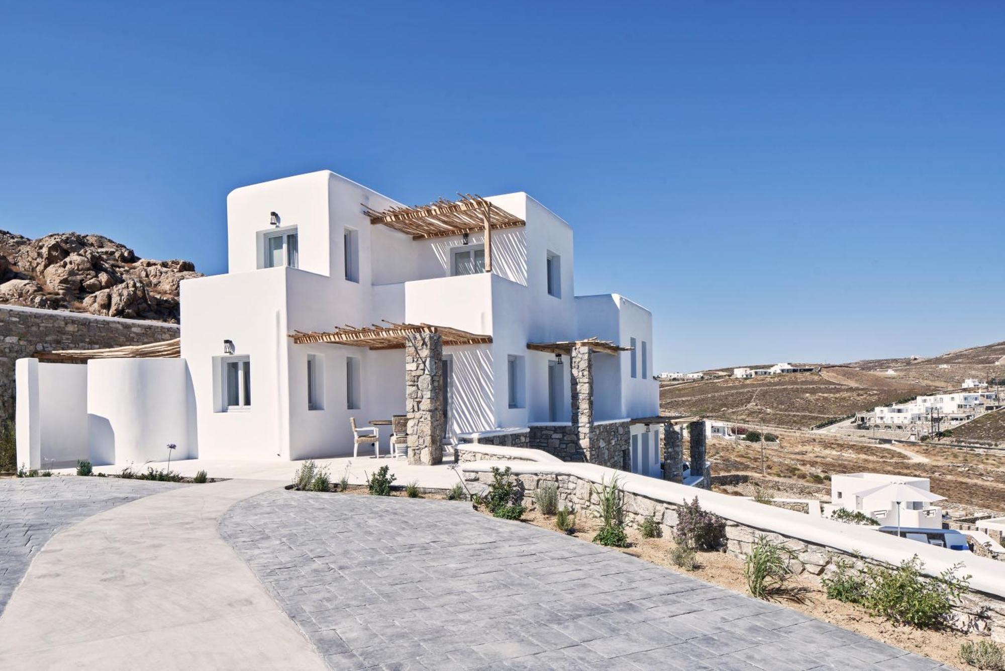 Katikies Villas Mykonos Elia  Exteriör bild