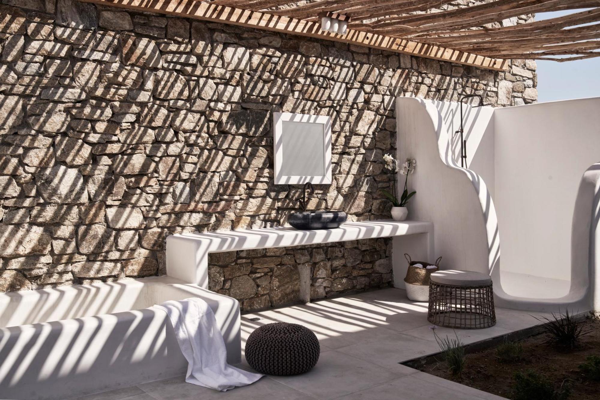 Katikies Villas Mykonos Elia  Exteriör bild