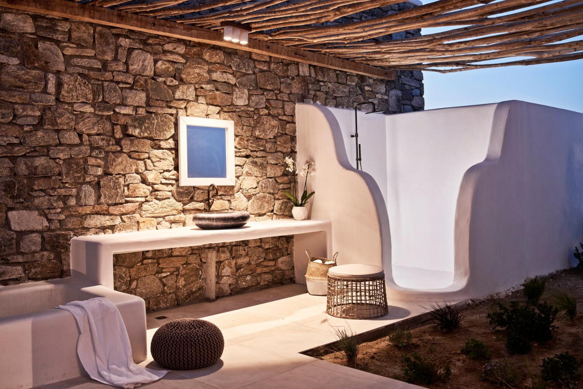 Katikies Villas Mykonos Elia  Exteriör bild