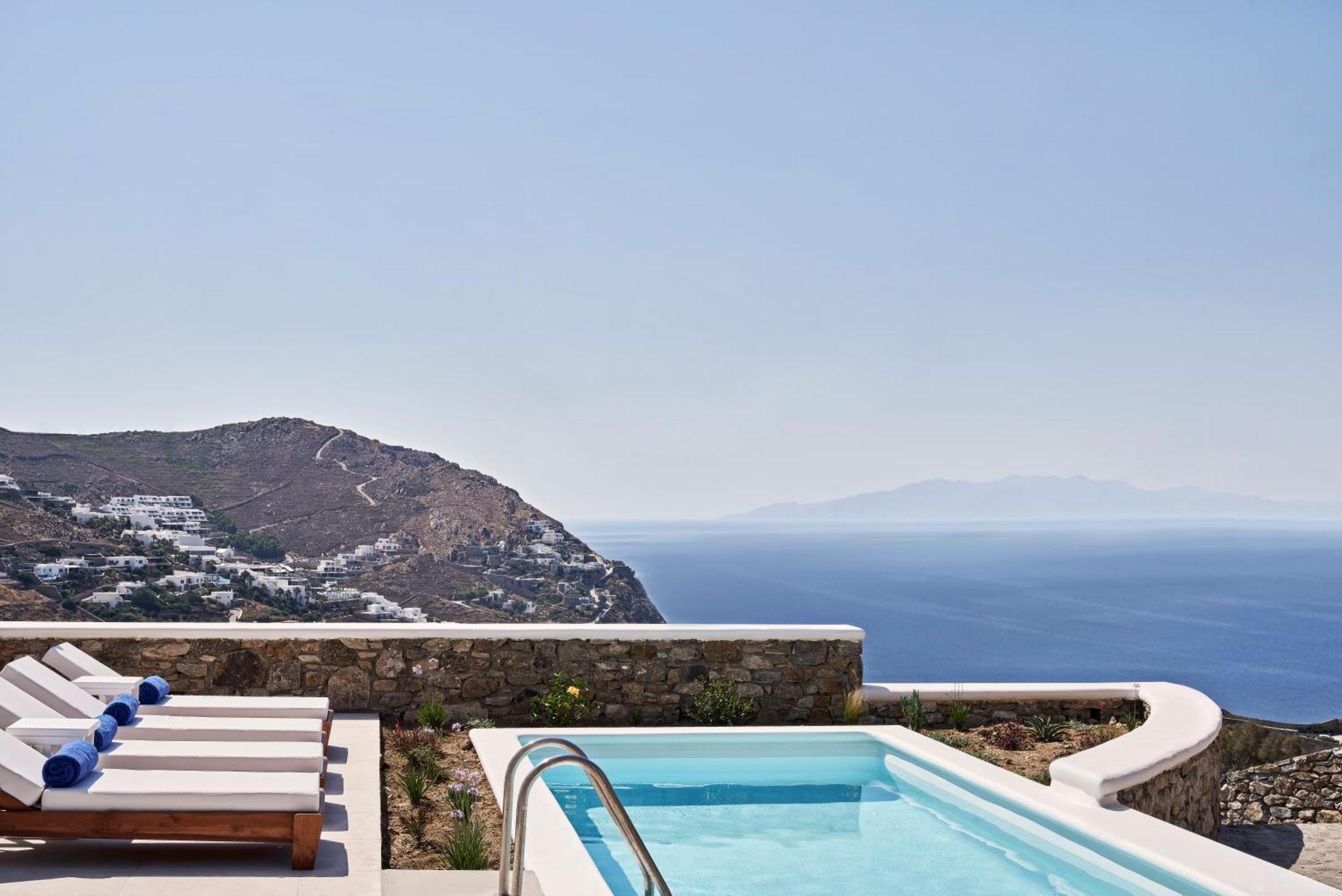 Katikies Villas Mykonos Elia  Exteriör bild