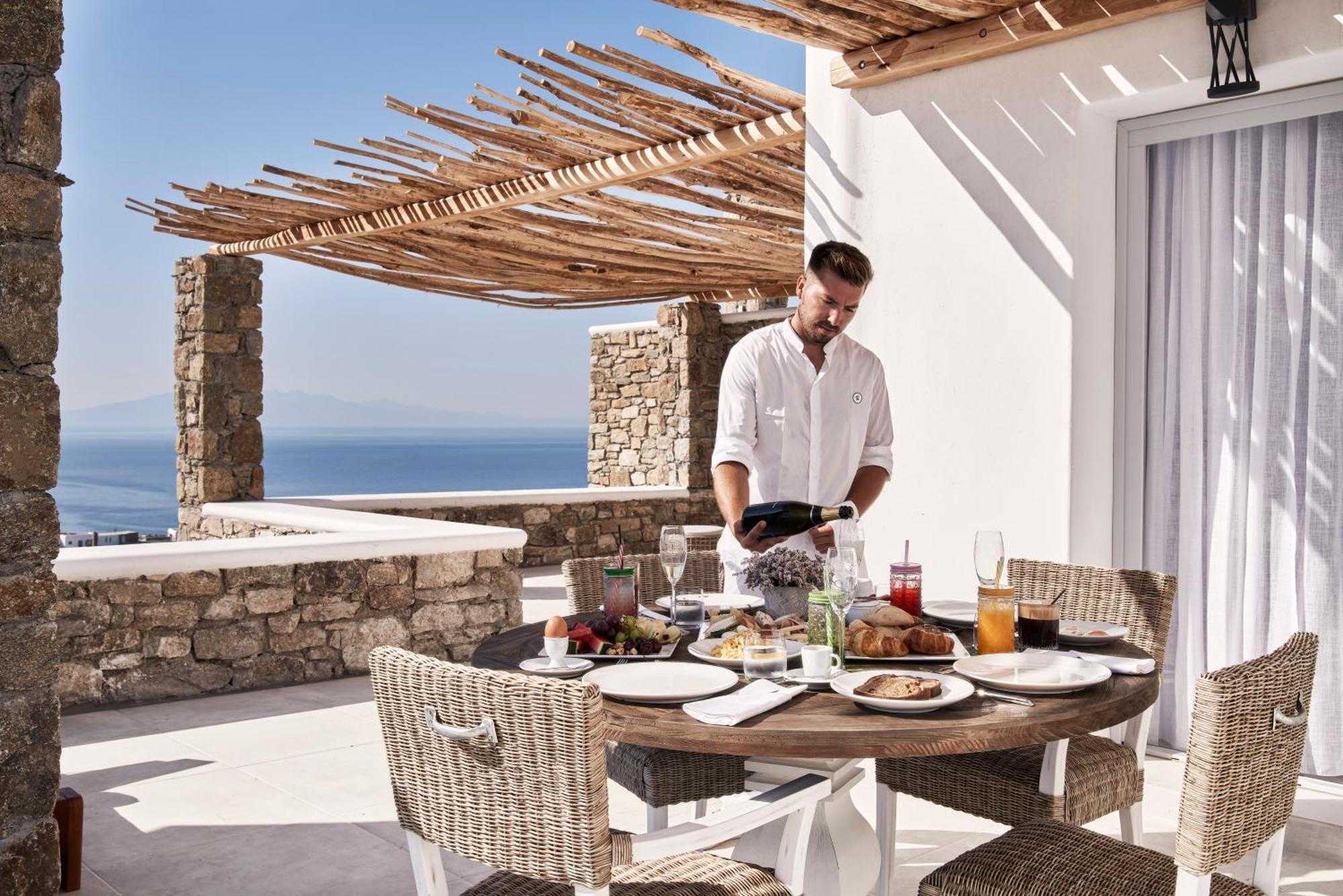 Katikies Villas Mykonos Elia  Exteriör bild