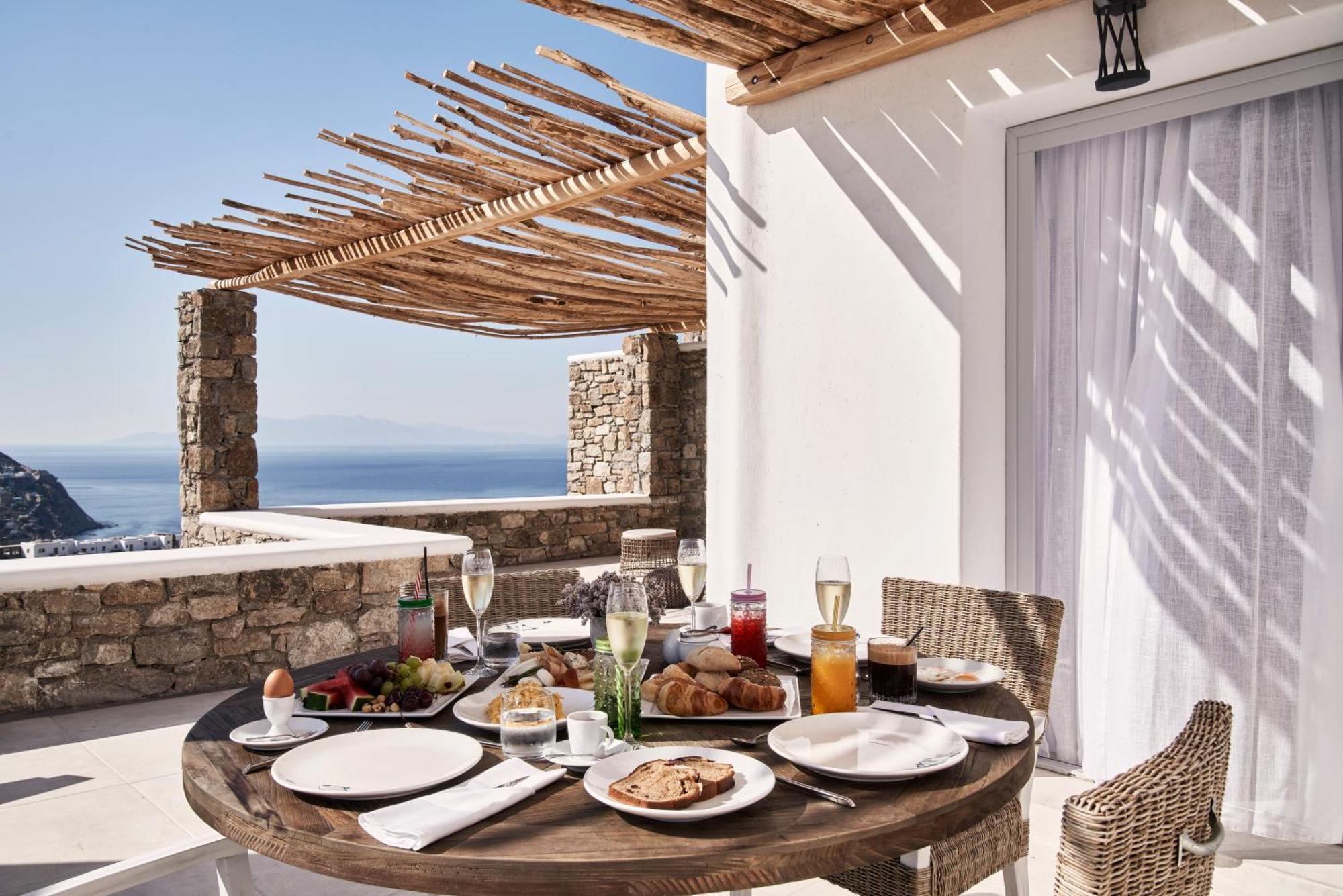 Katikies Villas Mykonos Elia  Exteriör bild