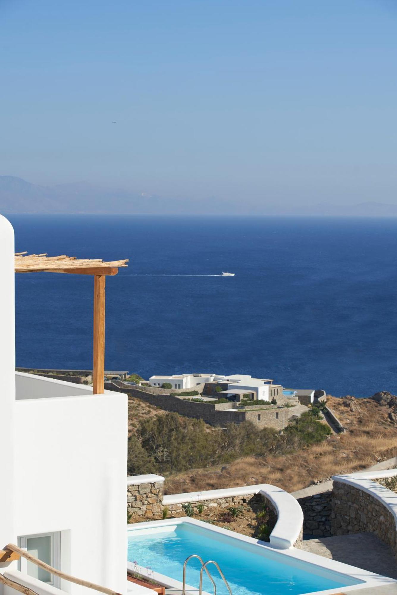 Katikies Villas Mykonos Elia  Exteriör bild